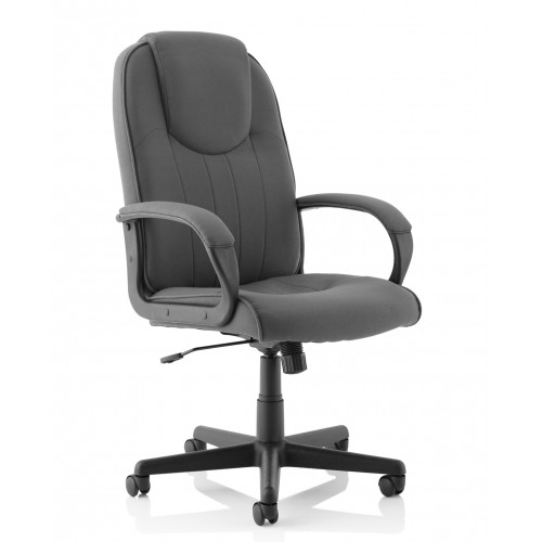 Lincoln Fabric Executive Office Chair Leisure Furniture Direct